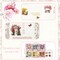 800Pcs Floral Scrapbook Stickers Kit Vintage Flower Butterfly Plant